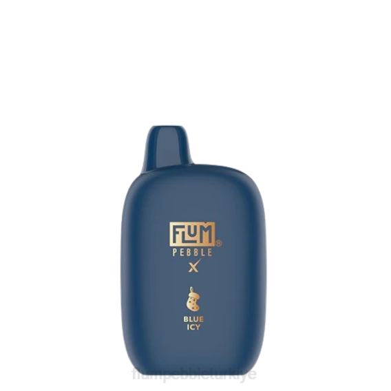 Flum Pebble Türkiye - FLUM PEBBLES 6000 puf (yılbaşı baskısı) mavi buzlu 842631