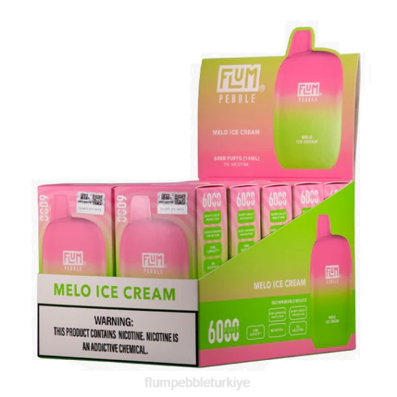 Flum Pebble Vape Near Me - FLUM PEBBLES 6000 puf 10 paket Melo dondurma 842656