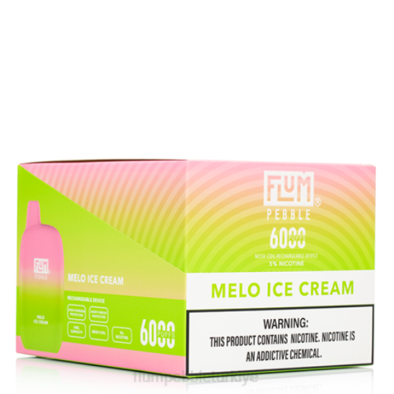 Flum Pebble Vape Near Me - FLUM PEBBLES 6000 puf 10 paket Melo dondurma 842656